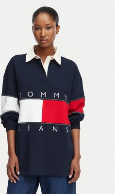 Bluza damska jesienna Tommy Jeans ze sklepu: MODIVO w kategorii: Bluzy damskie - zdjęcie WP-EBWP-BKLVO-LN0_0000305948359