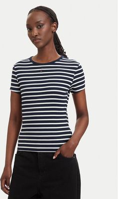 Bluzka damska na lato Tommy Jeans ze sklepu: MODIVO w kategorii: Bluzki damskie - zdjęcie WP-EBWP-BKLVO-LN0_0000305948434