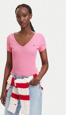 Bluzka damska casualowa Tommy Jeans ze sklepu: MODIVO w kategorii: Bluzki damskie - zdjęcie WP-EBWP-BKLVO-LN0_0000305948496