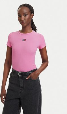 Bluzka damska na lato Tommy Jeans ze sklepu: MODIVO w kategorii: Bluzki damskie - zdjęcie WP-EBWP-BKLVO-LN0_0000305948519