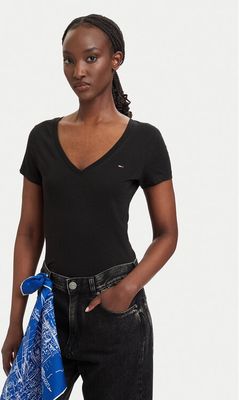 Bluzka damska Tommy Jeans ze sklepu: MODIVO w kategorii: Bluzki damskie - zdjęcie WP-EBWP-BKLVO-LN0_0000305948861