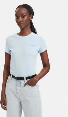 Tommy Jeans - Bluzka damska ze sklepu: MODIVO w kategorii: Bluzki damskie - zdjęcie WP-EBWP-BKLVO-LN0_0000305948892