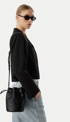 Calvin Klein - Torebka elegancka ze sklepu: MODIVO w kategorii: Torebki worki - zdjęcie WP-EBWP-BKLVO-LN0_0000305949493