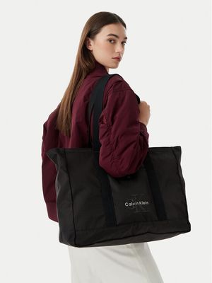 Calvin Klein - Shopper bag ze sklepu: MODIVO w kategorii: Torby Shopper bag - zdjęcie WP-EBWP-BKLVO-LN0_0000305951847
