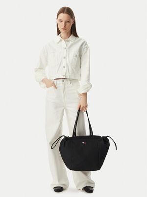 Shopper bag jesienny Tommy Jeans ze sklepu: MODIVO w kategorii: Torby Shopper bag - zdjęcie WP-EBWP-BKLVO-LN0_0000305952783