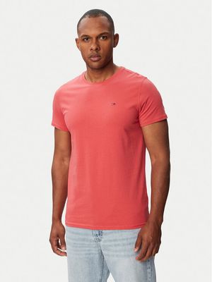 T-shirt męski klasyczny Tommy Jeans ze sklepu: MODIVO w kategorii: T-shirty męskie - zdjęcie WP-EBWP-BKLVO-LN0_0000305953360
