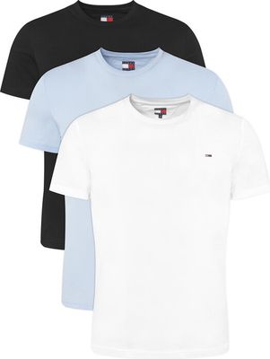 T-shirt męski na wiosnę casual Tommy Jeans ze sklepu: MODIVO w kategorii: T-shirty męskie - zdjęcie WP-EBWP-BKLVO-LN0_0000305953414