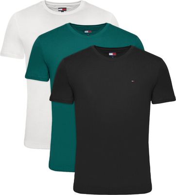 T-shirt męski casual Tommy Jeans ze sklepu: MODIVO w kategorii: T-shirty męskie - zdjęcie WP-EBWP-BKLVO-LN0_0000305953926
