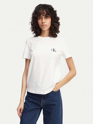 Bluzka damska Calvin Klein Jeans ze sklepu: MODIVO w kategorii: Bluzki damskie - zdjęcie WP-EBWP-BKLVO-LN0_0000305955623