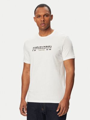 Calvin Klein Jeans - T-shirt męski ze sklepu: MODIVO w kategorii: T-shirty męskie - zdjęcie WP-EBWP-BKLVO-LN0_0000305956996