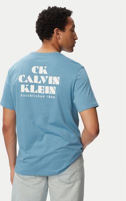 T-shirt męski Calvin Klein Jeans ze sklepu: MODIVO w kategorii: T-shirty męskie - zdjęcie WP-EBWP-BKLVO-LN0_0000305957016