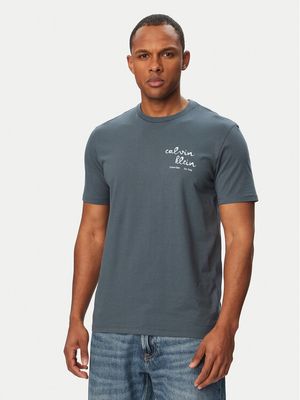 T-shirt męski Calvin Klein Jeans ze sklepu: MODIVO w kategorii: T-shirty męskie - zdjęcie WP-EBWP-BKLVO-LN0_0000305957085