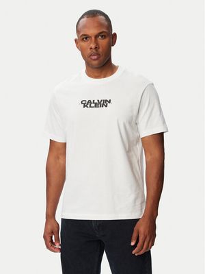 T-shirt męski na lato Calvin Klein Jeans ze sklepu: MODIVO w kategorii: T-shirty męskie - zdjęcie WP-EBWP-BKLVO-LN0_0000305957191