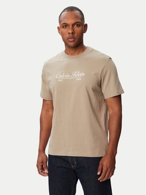 T-shirt męski letni Calvin Klein Jeans ze sklepu: MODIVO w kategorii: T-shirty męskie - zdjęcie WP-EBWP-BKLVO-LN0_0000305957207