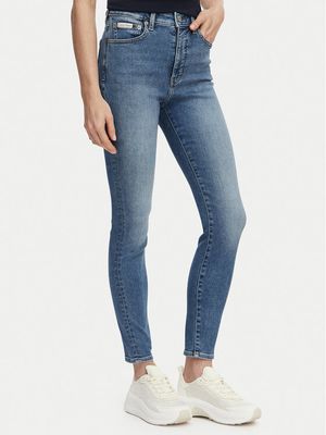 Jeansy damskie jesienne Calvin Klein Jeans ze sklepu: MODIVO w kategorii: Jeansy damskie - zdjęcie WP-EBWP-BKLVO-LN0_0000305957399