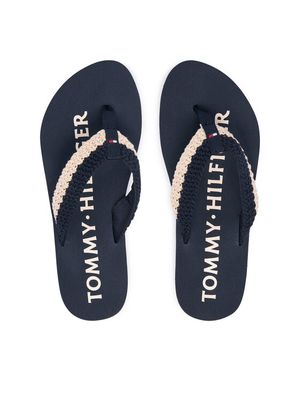 Klapki damskie na lato Tommy Hilfiger ze sklepu: MODIVO w kategorii: Klapki damskie - zdjęcie WP-EBWP-BKLVO-LN0_0000305961167