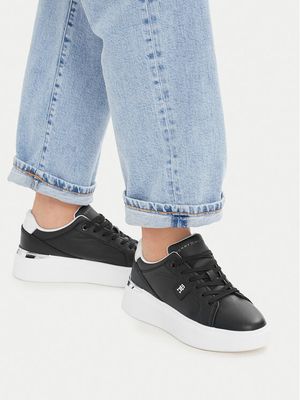 Buty sportowe damskie wiosenne Tommy Hilfiger ze sklepu: MODIVO w kategorii: Buty sportowe damskie - zdjęcie WP-EBWP-BKLVO-LN0_0000305961631