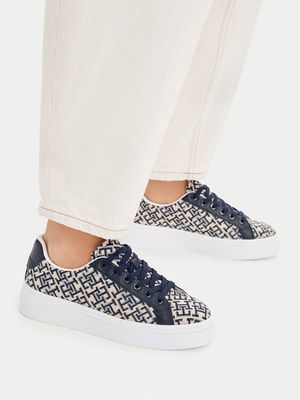 Buty sportowe damskie na wiosnę Tommy Hilfiger ze sklepu: MODIVO w kategorii: Buty sportowe damskie - zdjęcie WP-EBWP-BKLVO-LN0_0000305961693