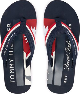 Klapki męskie na lato Tommy Hilfiger ze sklepu: MODIVO w kategorii: Klapki męskie - zdjęcie WP-EBWP-BKLVO-LN0_0000305962591