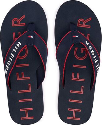 Klapki męskie na lato Tommy Hilfiger ze sklepu: MODIVO w kategorii: Klapki męskie - zdjęcie WP-EBWP-BKLVO-LN0_0000305962607
