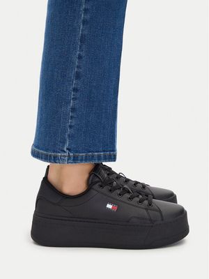 Tommy Jeans - Buty sportowe damskie na jesień ze sklepu: MODIVO w kategorii: Buty sportowe damskie - zdjęcie WP-EBWP-BKLVO-LN0_0000305963307