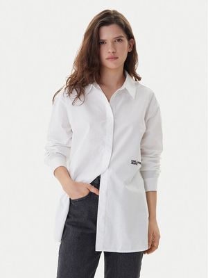 Karl Lagerfeld Jeans - Koszula damska casual ze sklepu: MODIVO w kategorii: Koszule damskie - zdjęcie WP-EBWP-BKLVO-LN0_0000305965370
