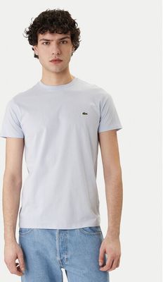 T-shirt męski casual Lacoste ze sklepu: MODIVO w kategorii: T-shirty męskie - zdjęcie WP-EBWP-BKLVO-LN0_0000305967190