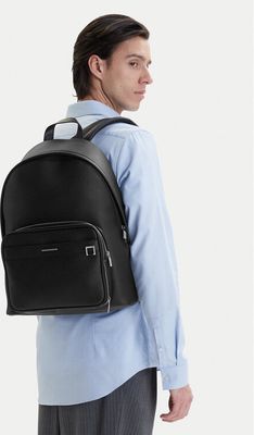Plecak elegancki Armani Exchange ze sklepu: MODIVO w kategorii: Plecaki - zdjęcie WP-EBWP-BKLVO-LN0_0000305967411