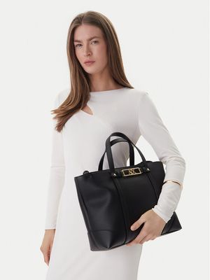 Shopper bag zimowy Armani Exchange ze sklepu: MODIVO w kategorii: Torby Shopper bag - zdjęcie WP-EBWP-BKLVO-LN0_0000305968470