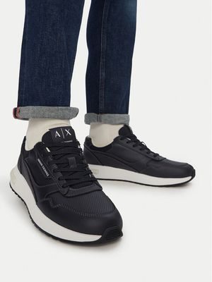 Buty sportowe męskie na jesień Armani Exchange ze sklepu: MODIVO w kategorii: Buty sportowe męskie - zdjęcie WP-EBWP-BKLVO-LN0_0000305968937