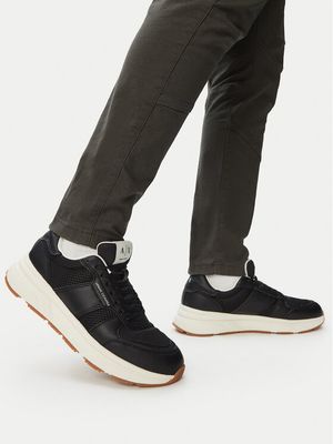Buty sportowe męskie jesienne Armani Exchange ze sklepu: MODIVO w kategorii: Buty sportowe męskie - zdjęcie WP-EBWP-BKLVO-LN0_0000305968968
