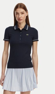 Bluzka damska na wiosnę Lacoste ze sklepu: MODIVO w kategorii: Bluzki damskie - zdjęcie WP-EBWP-BKLVO-LN0_0000305969644