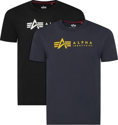 T-shirt męski letni Alpha Industries ze sklepu: MODIVO w kategorii: T-shirty męskie - zdjęcie WP-EBWP-BKLVO-LN0_0000305971395