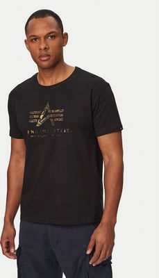T-shirt męski letni Alpha Industries ze sklepu: MODIVO w kategorii: T-shirty męskie - zdjęcie WP-EBWP-BKLVO-LN0_0000305971494