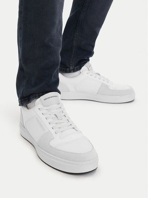 Buty sportowe męskie na wiosnę Emporio Armani ze sklepu: MODIVO w kategorii: Buty sportowe męskie - zdjęcie WP-EBWP-BKLVO-LN0_0000305972101