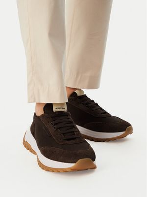 Buty sportowe męskie jesienne Emporio Armani ze sklepu: MODIVO w kategorii: Buty sportowe męskie - zdjęcie WP-EBWP-BKLVO-LN0_0000305972262