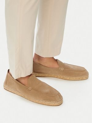 Espadryle męskie elegancki Emporio Armani ze sklepu: MODIVO w kategorii: Espadryle męskie - zdjęcie WP-EBWP-BKLVO-LN0_0000305972293
