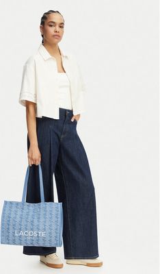 Shopper bag na wakacje Lacoste ze sklepu: MODIVO w kategorii: Torby Shopper bag - zdjęcie WP-EBWP-BKLVO-LN0_0000305980502
