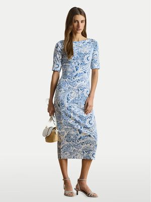 Sukienka na wiosnę LAUREN RALPH LAUREN ze sklepu: MODIVO w kategorii: Sukienki - zdjęcie WP-EBWP-BKLVO-LN0_0000305988997
