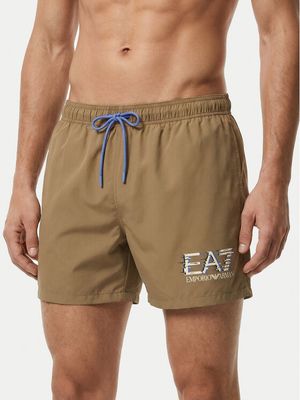 Kąpielówki casual EA7 Emporio Armani ze sklepu: MODIVO w kategorii: Kąpielówki - zdjęcie WP-EBWP-BKLVO-LN0_0000305992932
