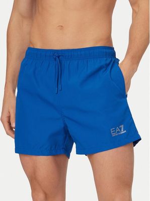 Kąpielówki w sportowym stylu EA7 Emporio Armani ze sklepu: MODIVO w kategorii: Kąpielówki - zdjęcie WP-EBWP-BKLVO-LN0_0000305993021