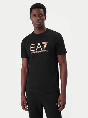 T-shirt męski na wiosnę EA7 Emporio Armani ze sklepu: MODIVO w kategorii: T-shirty męskie - zdjęcie WP-EBWP-BKLVO-LN0_0000305993113