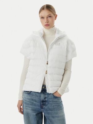 Kamizelka damska EA7 Emporio Armani ze sklepu: MODIVO w kategorii: Kamizelki damskie - zdjęcie WP-EBWP-BKLVO-LN0_0000305994257