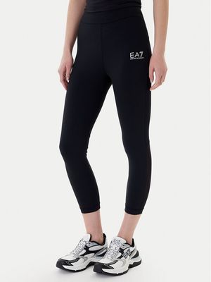 Spodnie damskie na wiosnę EA7 Emporio Armani ze sklepu: MODIVO w kategorii: Spodnie damskie - zdjęcie WP-EBWP-BKLVO-LN0_0000305994349