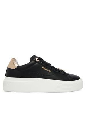 Buty sportowe damskie na wiosnę Replay ze sklepu: MODIVO w kategorii: Buty sportowe damskie - zdjęcie WP-EBWP-BKLVO-LN0_0000306017818