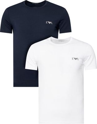 T-shirt męski casual Emporio Armani Underwear ze sklepu: MODIVO w kategorii: T-shirty męskie - zdjęcie WP-EBWP-BKLVO-LN0_0000306019454