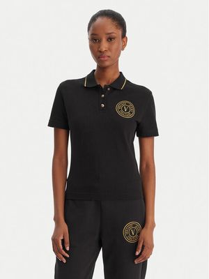 Bluzka damska wiosenna casual Versace Jeans Couture ze sklepu: MODIVO w kategorii: Bluzki damskie - zdjęcie WP-EBWP-BKLVO-LN0_0000306022645