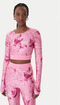 Bluzka damska casualowa wiosenna Versace Jeans Couture ze sklepu: MODIVO w kategorii: Bluzki damskie - zdjęcie WP-EBWP-BKLVO-LN0_0000306022652