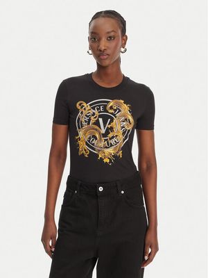 Bluzka damska młodzieżowa Versace Jeans Couture ze sklepu: MODIVO w kategorii: Bluzki damskie - zdjęcie WP-EBWP-BKLVO-LN0_0000306022669
