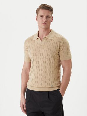 Karl Lagerfeld - T-shirt męski casualowy ze sklepu: MODIVO w kategorii: T-shirty męskie - zdjęcie WP-EBWP-BKLVO-LN0_0000306023314